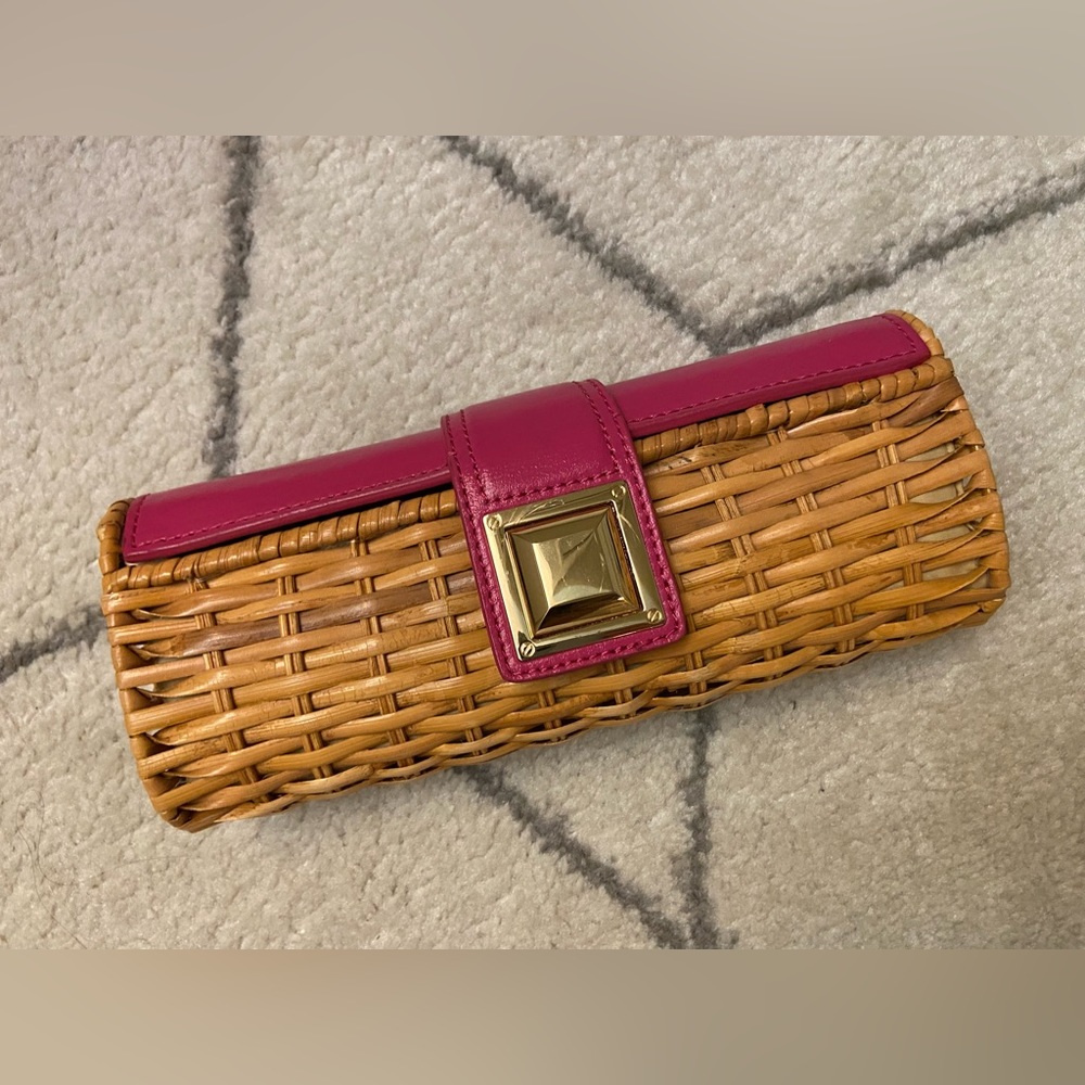 Rattan Michael Kors Clutch